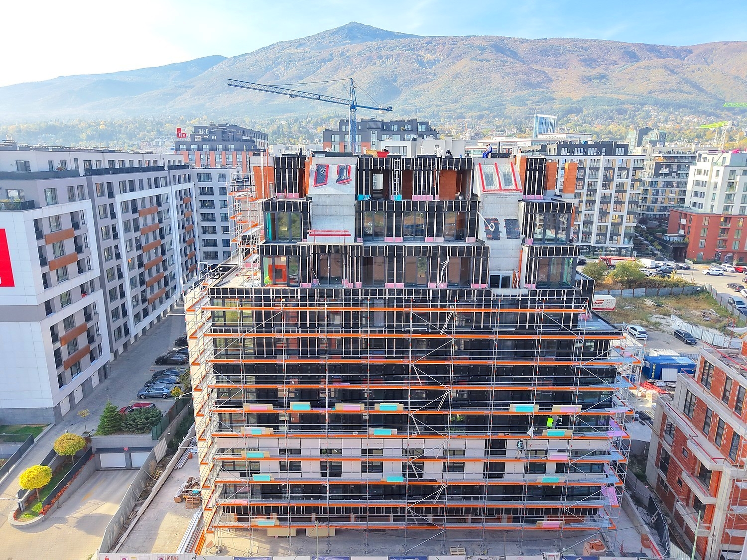 outside, facade, mountain, parking
