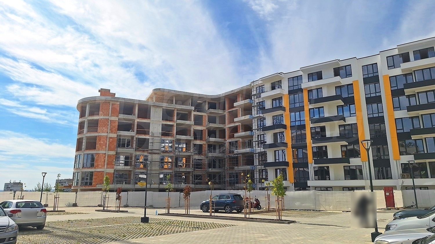 facade, parking, outside