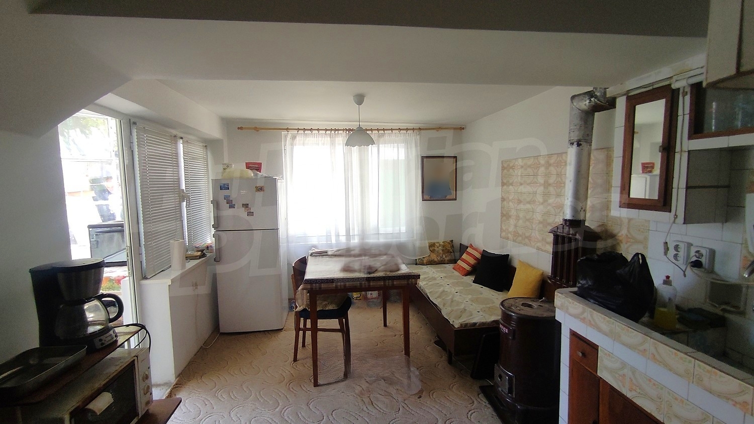 inside, kitchen, furnished