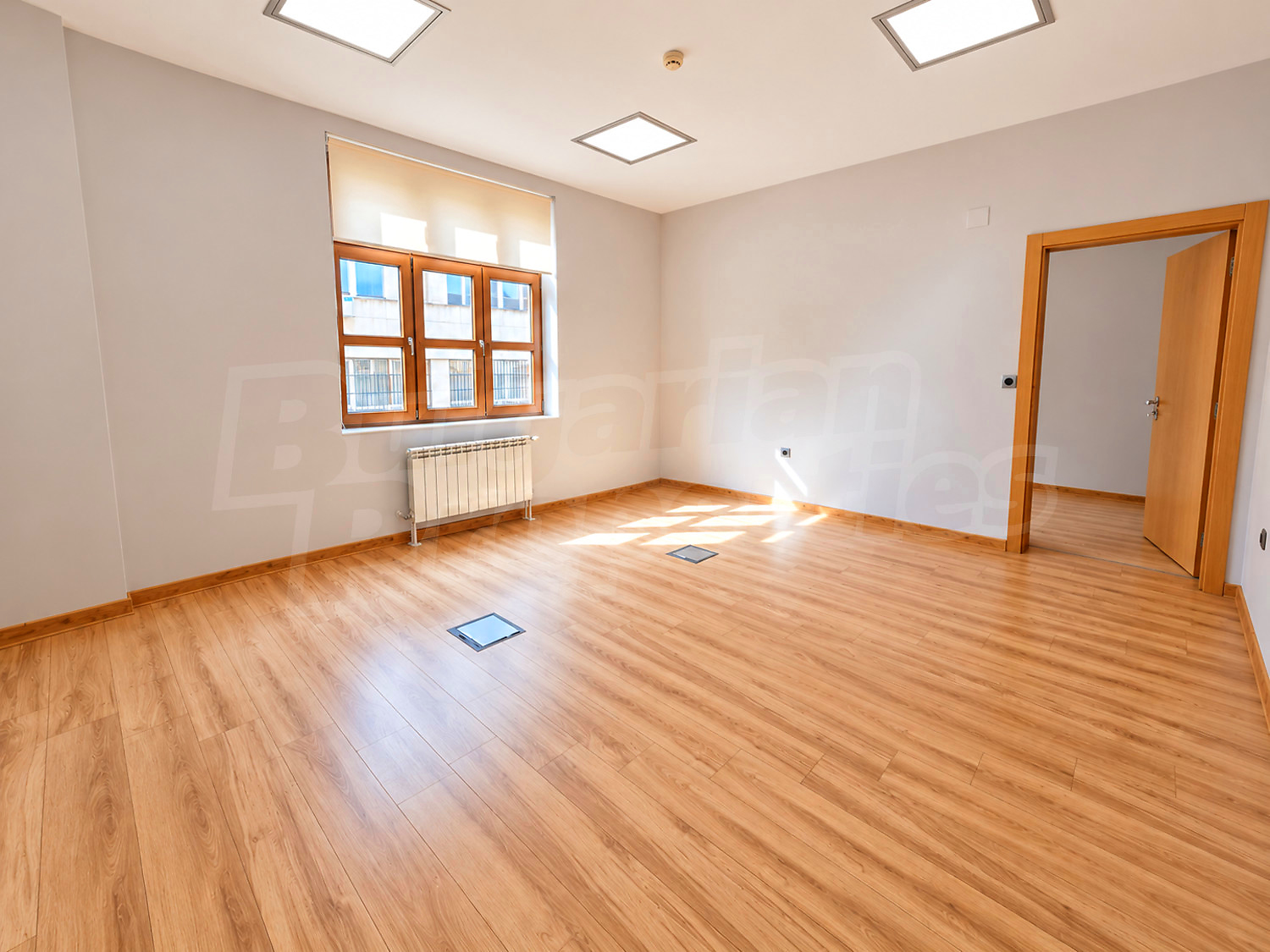 inside, empty