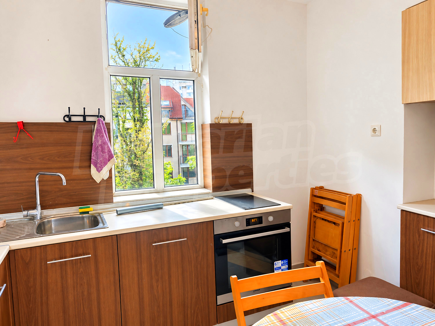 inside, kitchen, furnished