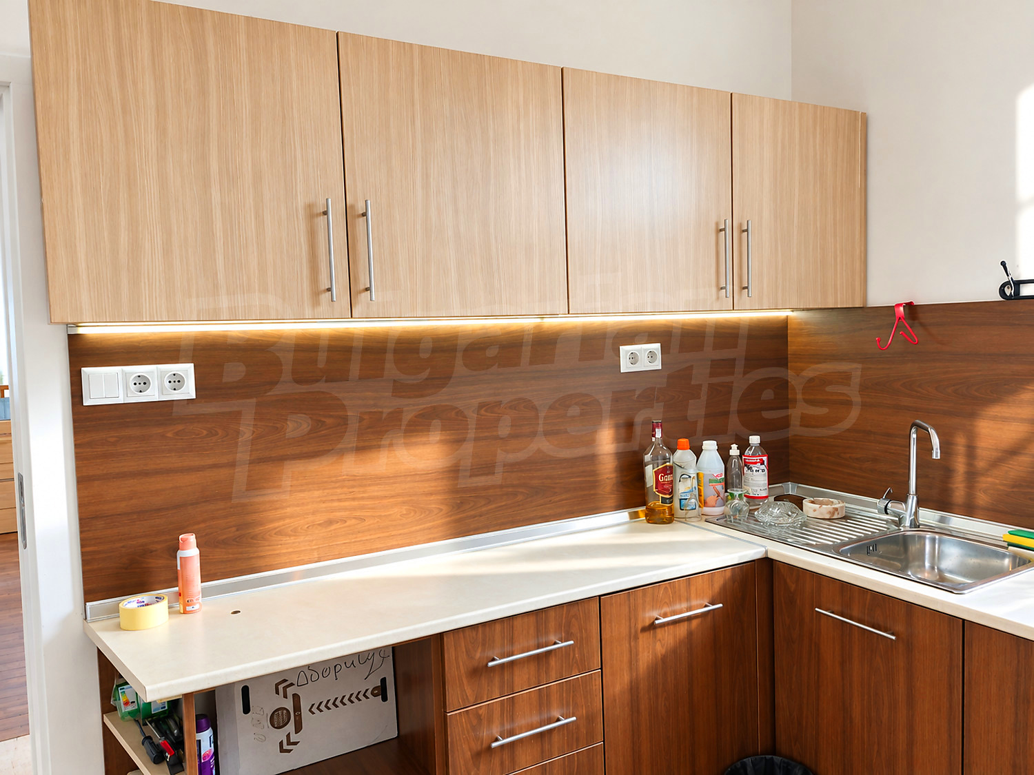 inside, kitchen, furnished