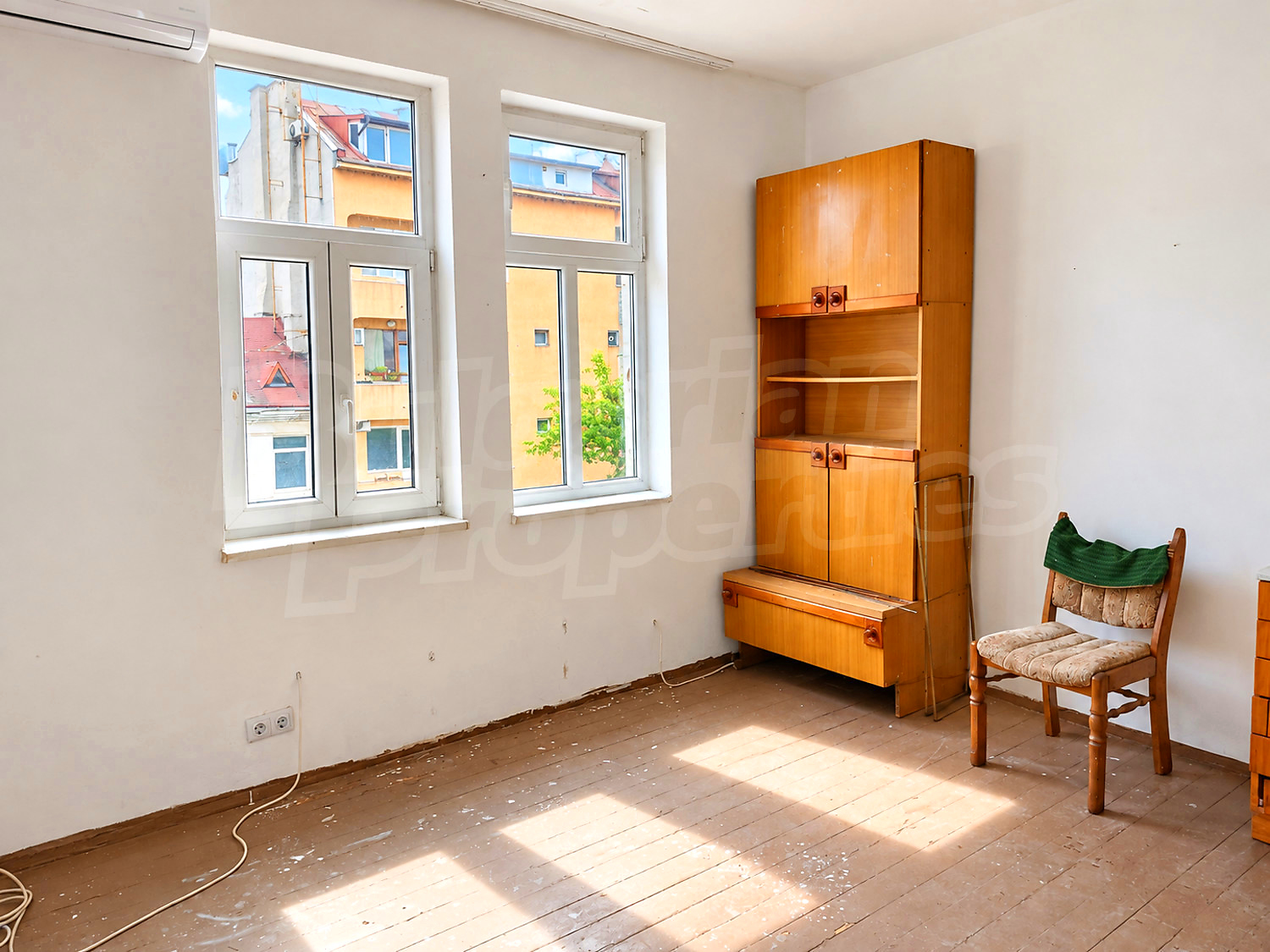 inside, view from balcony