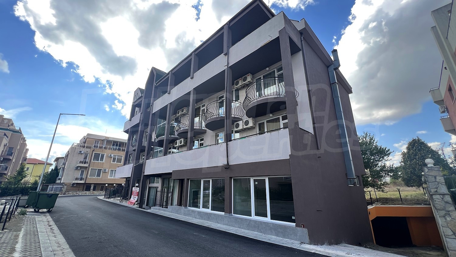 outside, facade, parking