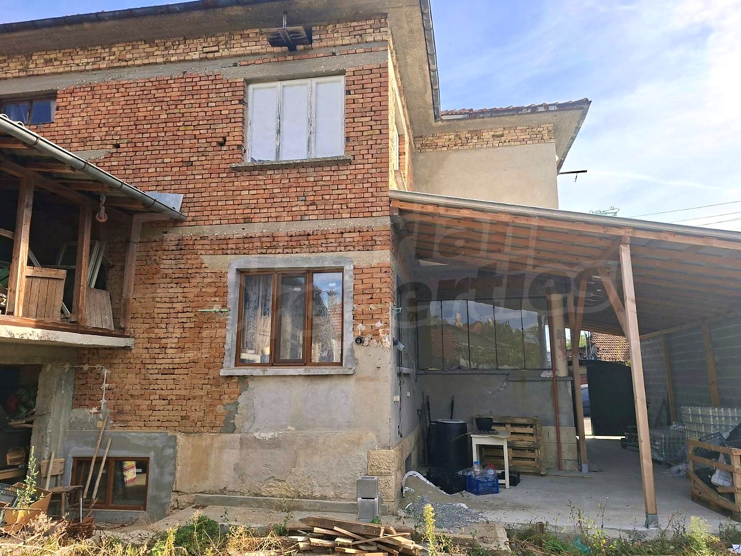 outside, facade