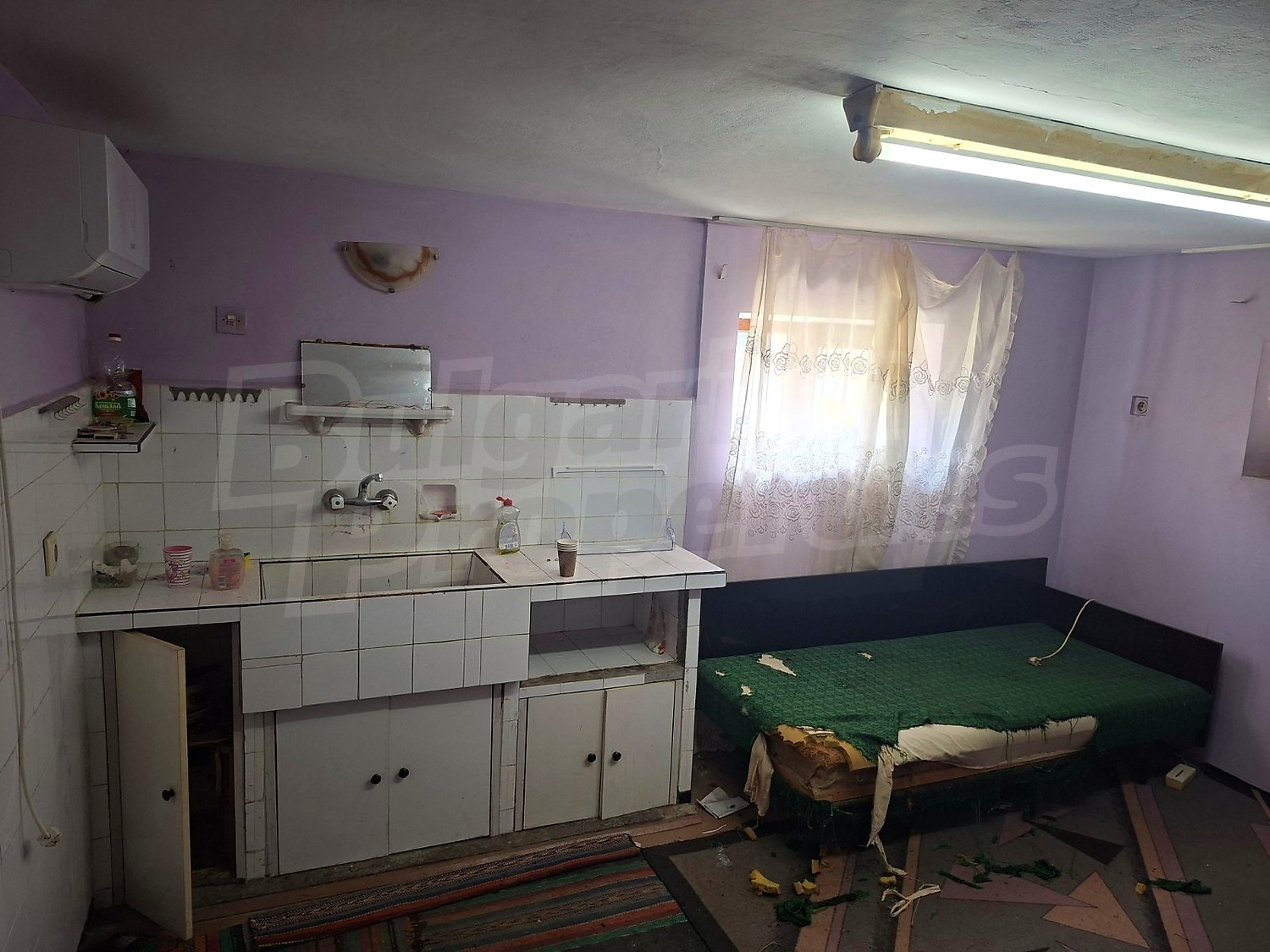 inside, kitchen, bedroom
