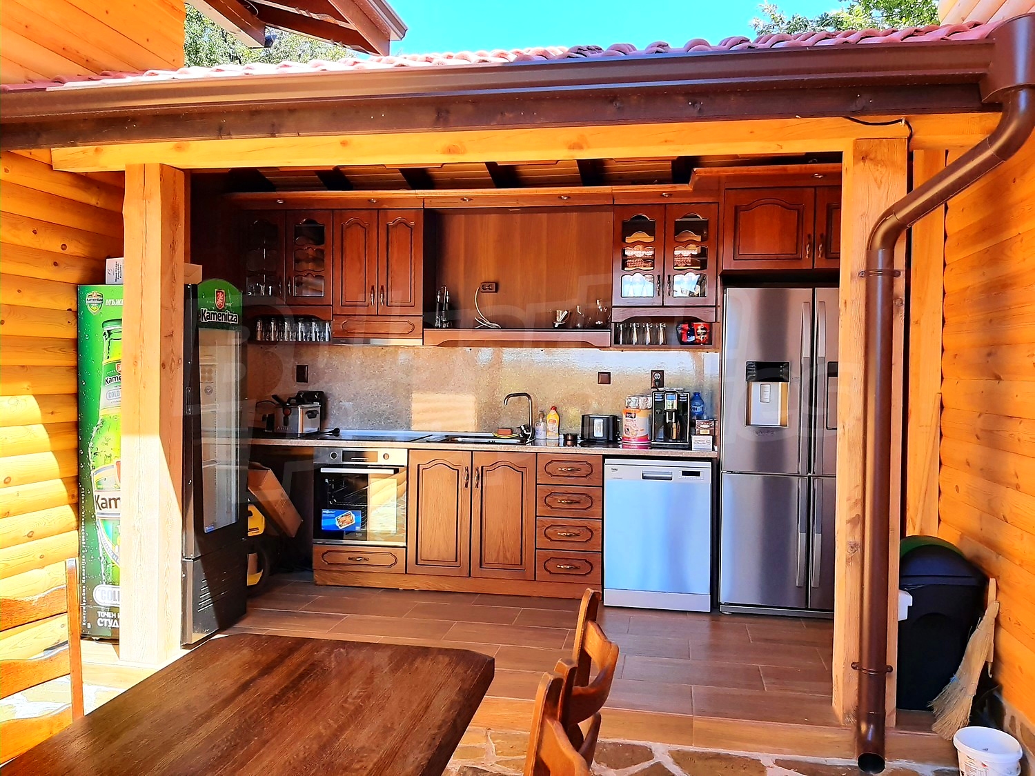 inside, kitchen, furnished