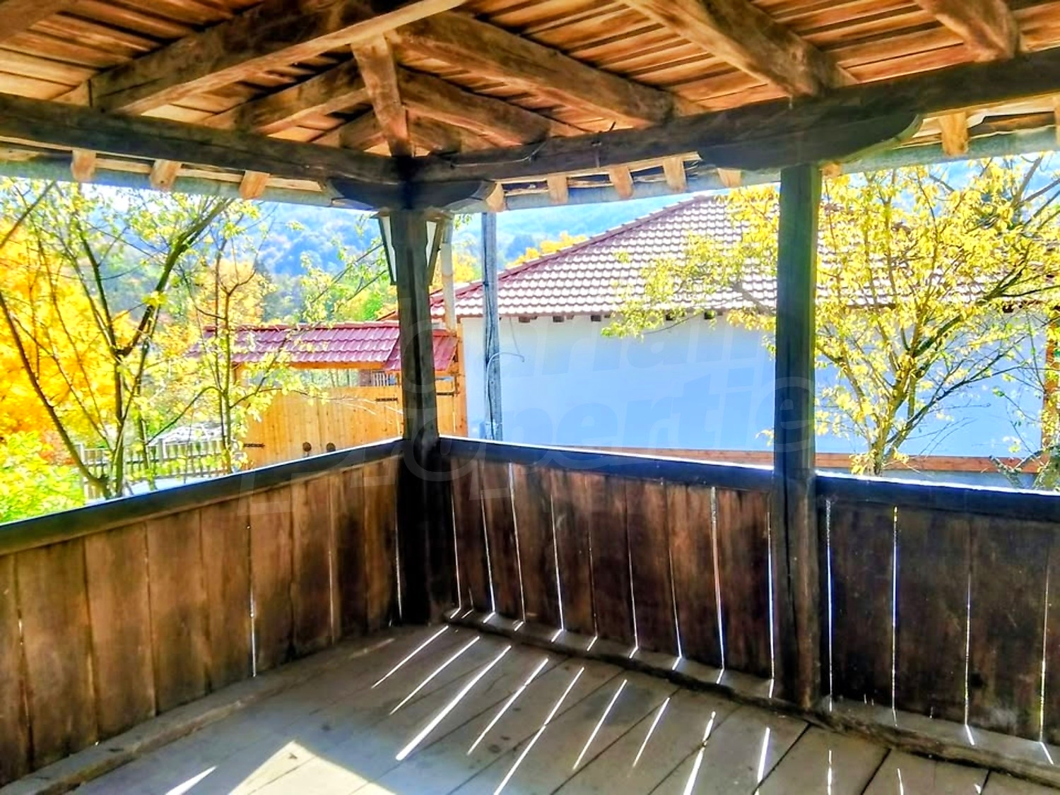balcony, outside, view from balcony