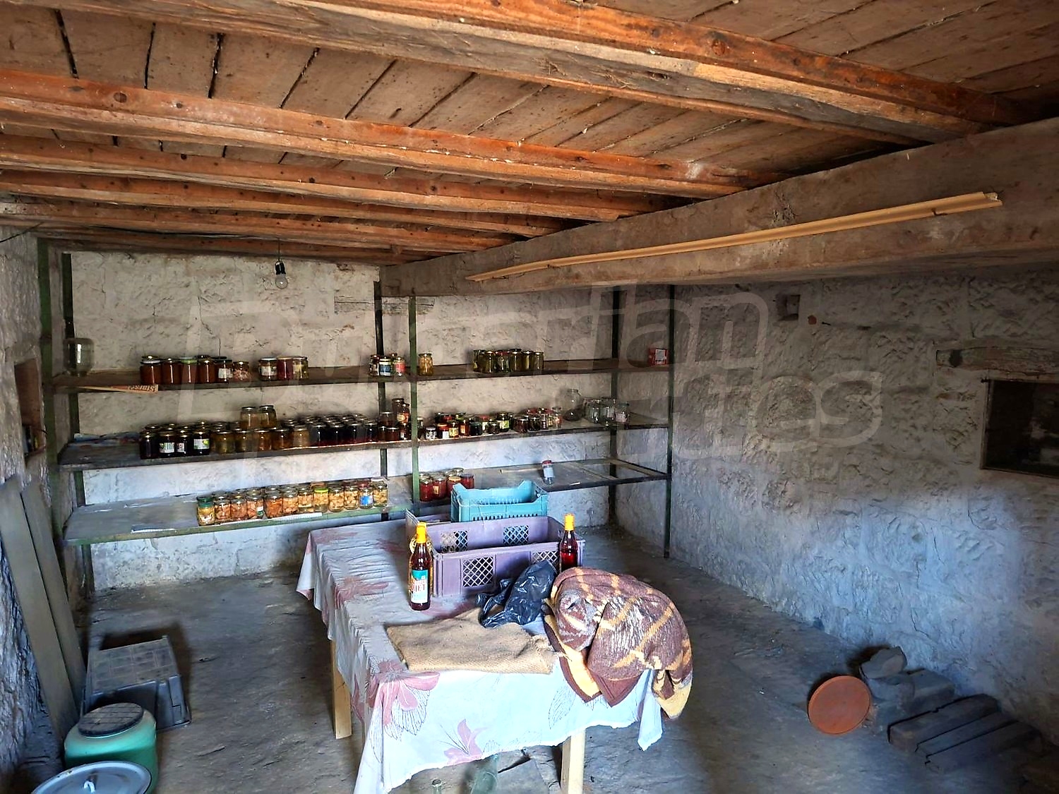 inside, furnished