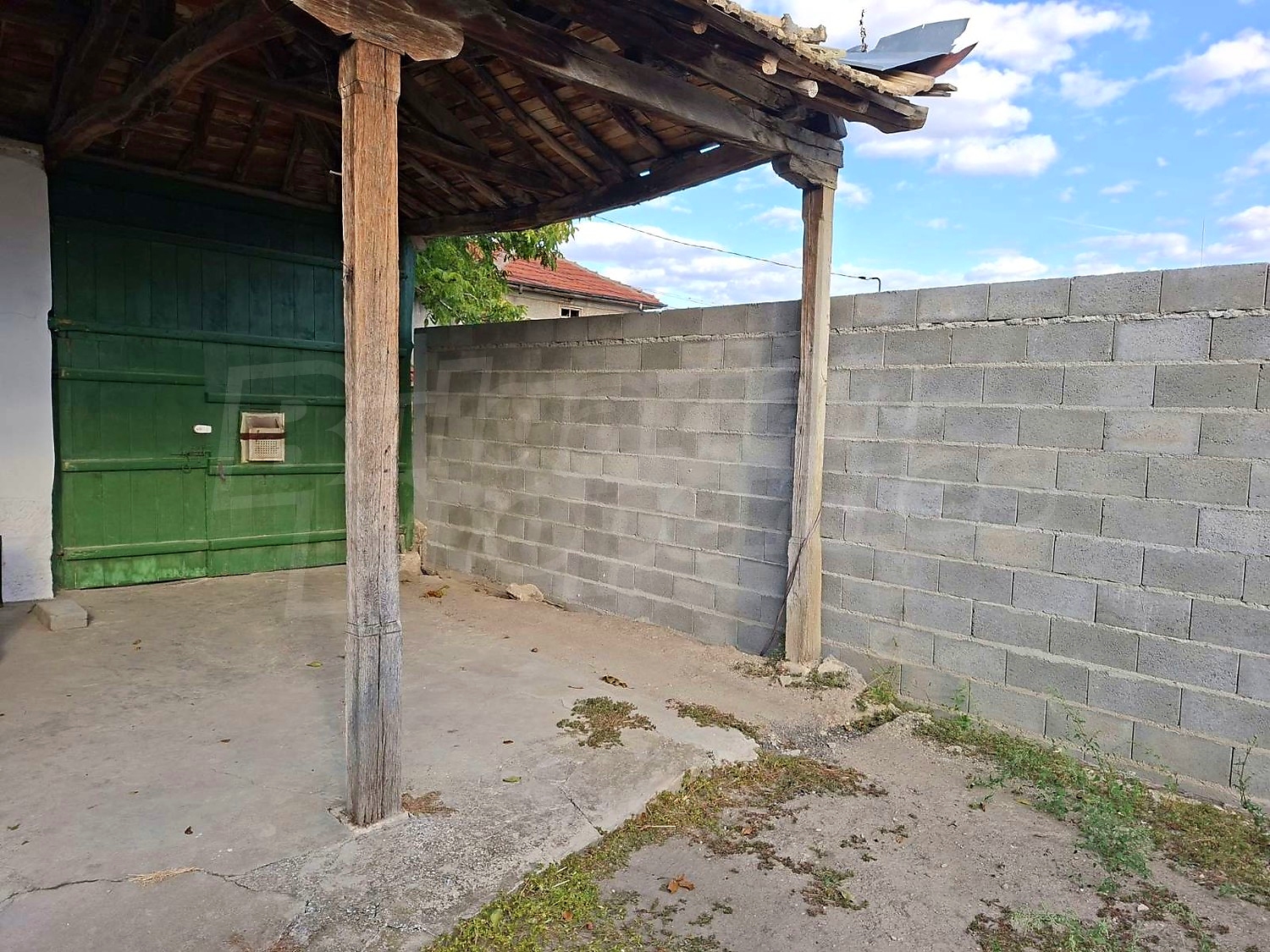 outside, parking