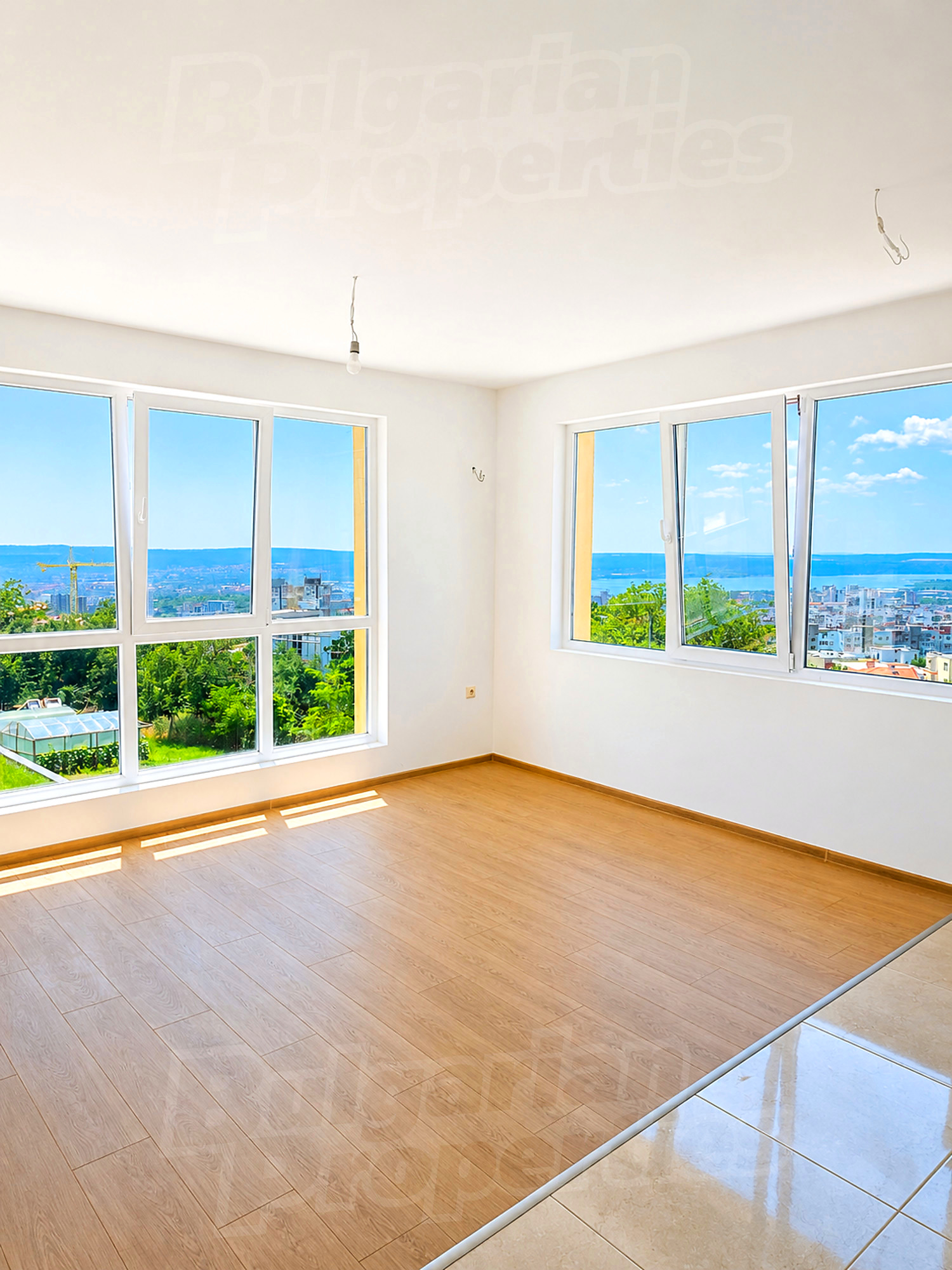 inside, view from balcony
