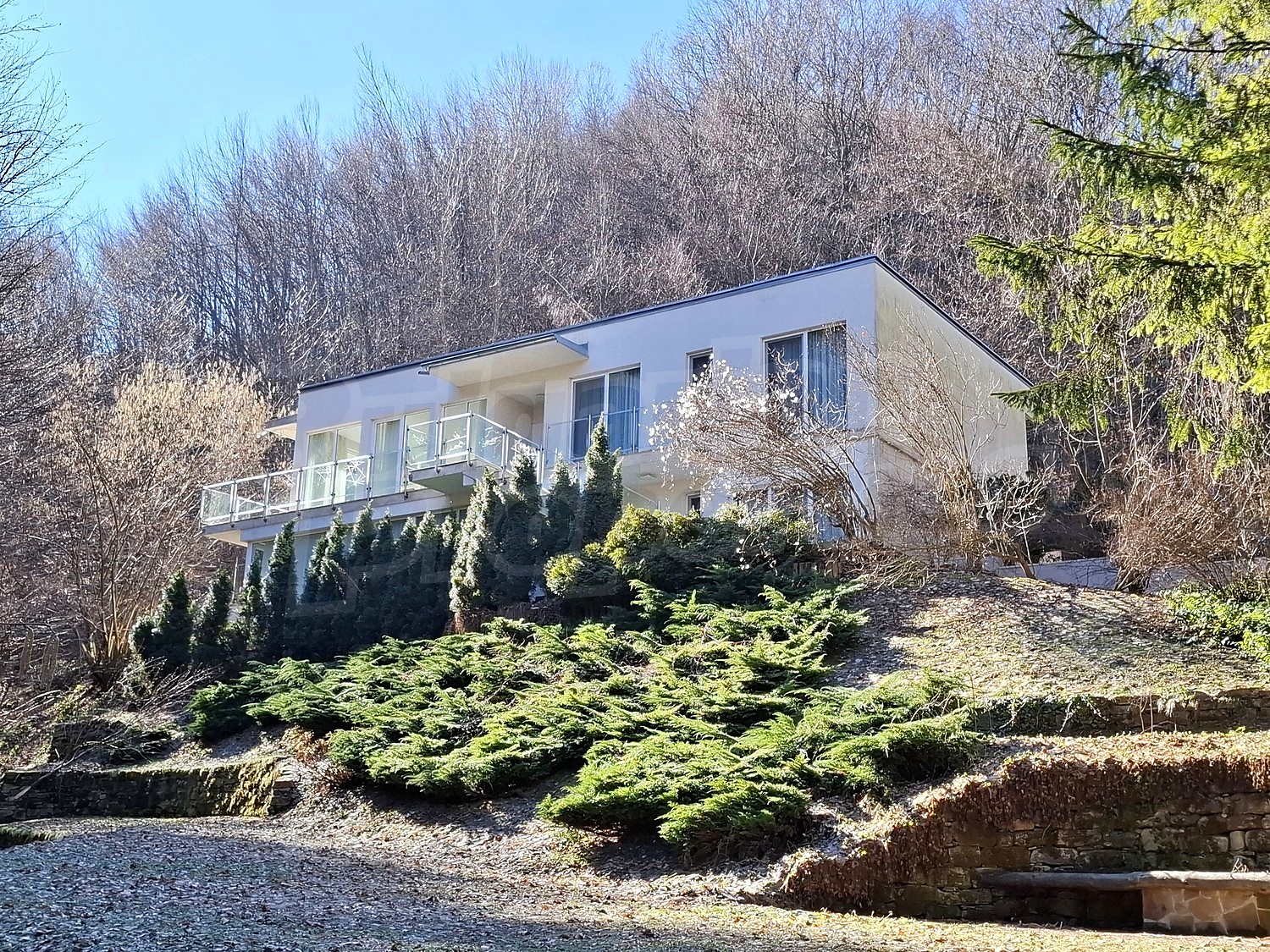 outside, facade, garden