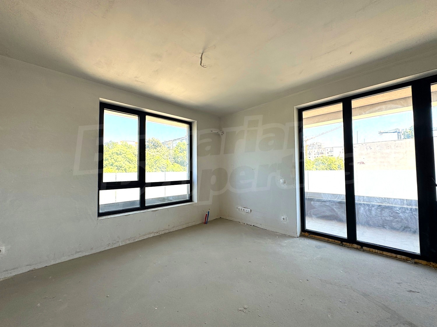 inside, view from balcony