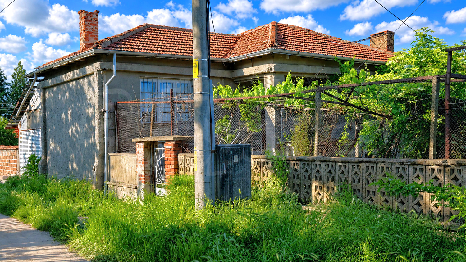 outside, facade, garden