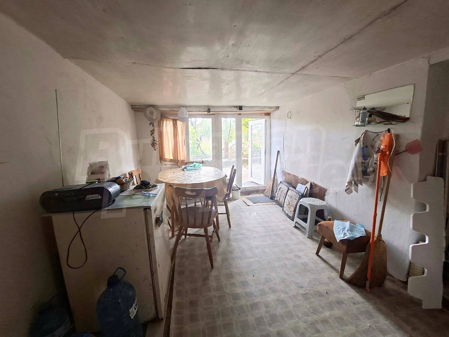 inside, furnished