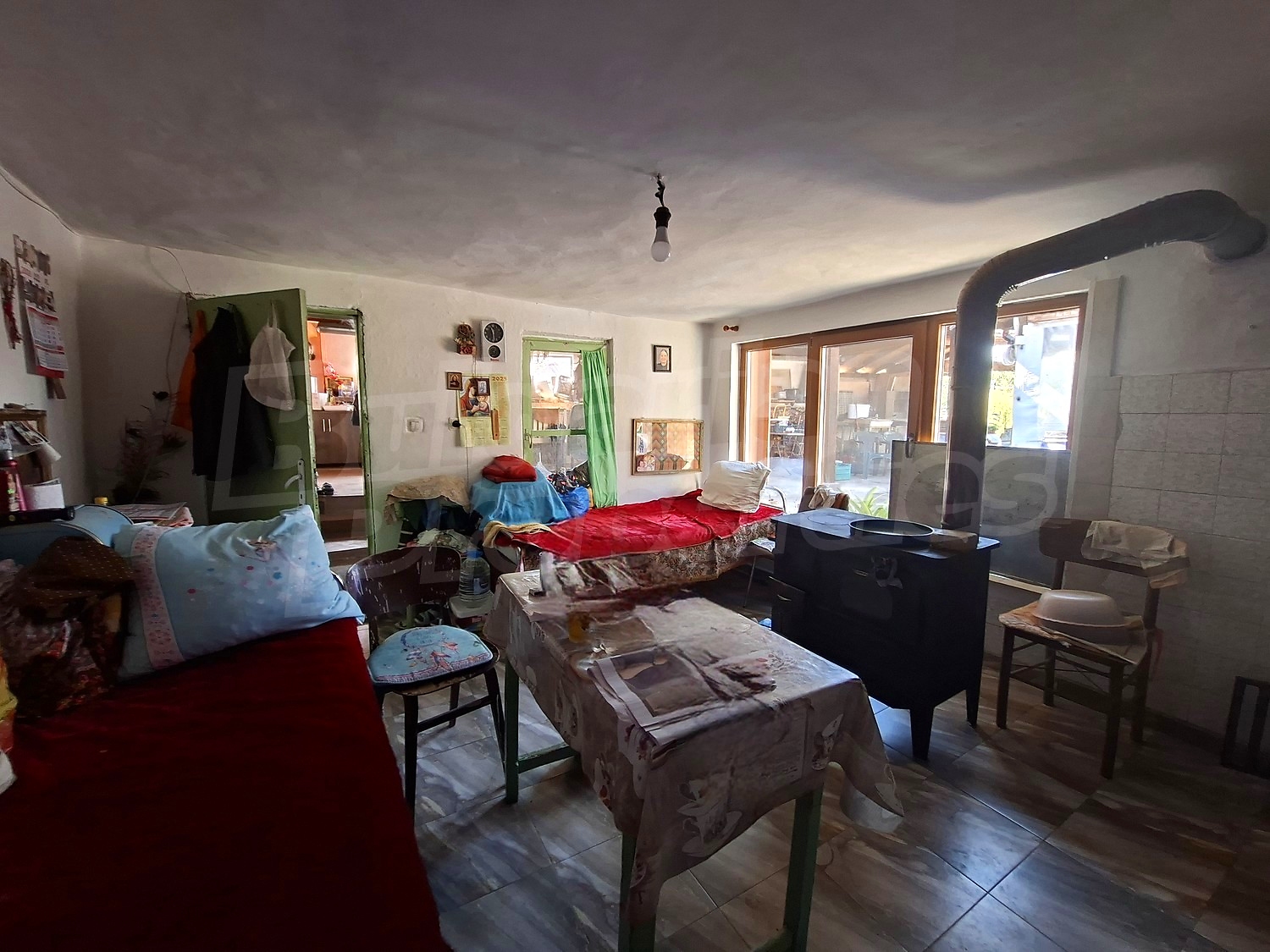 inside, living room, furnished