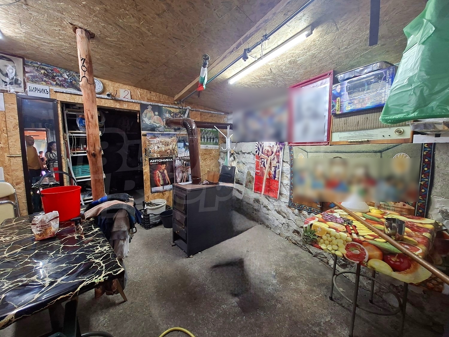 inside, furnished
