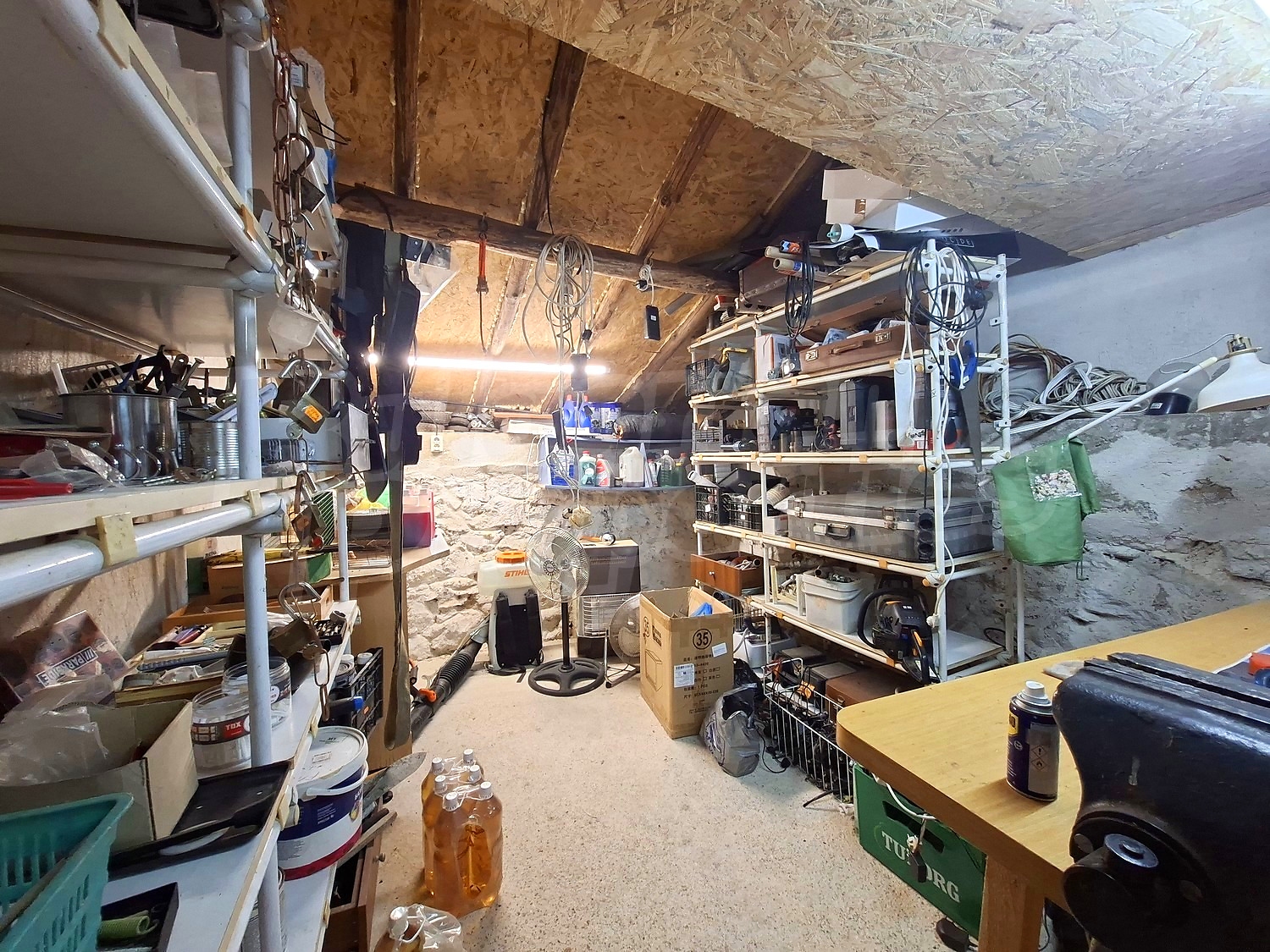 inside
