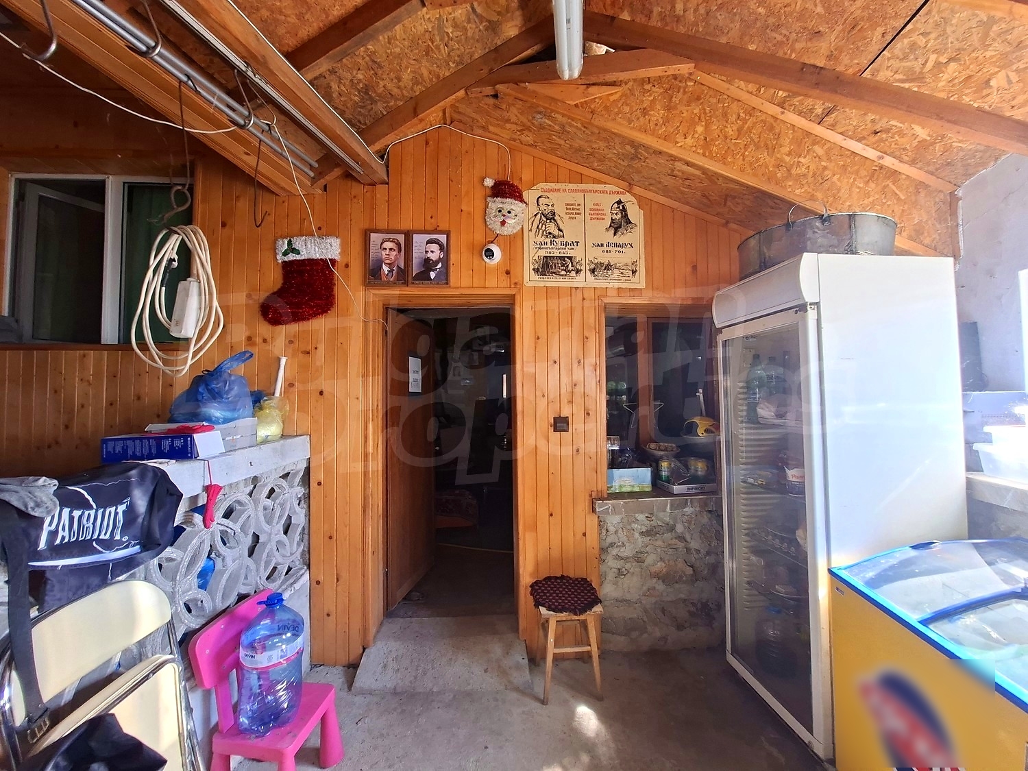 inside, furnished