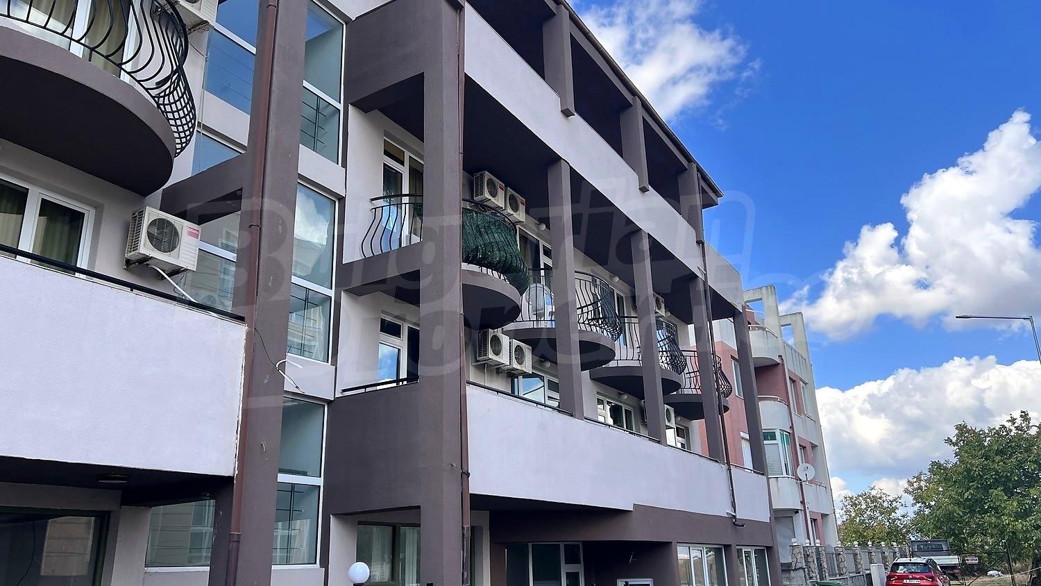 outside, facade