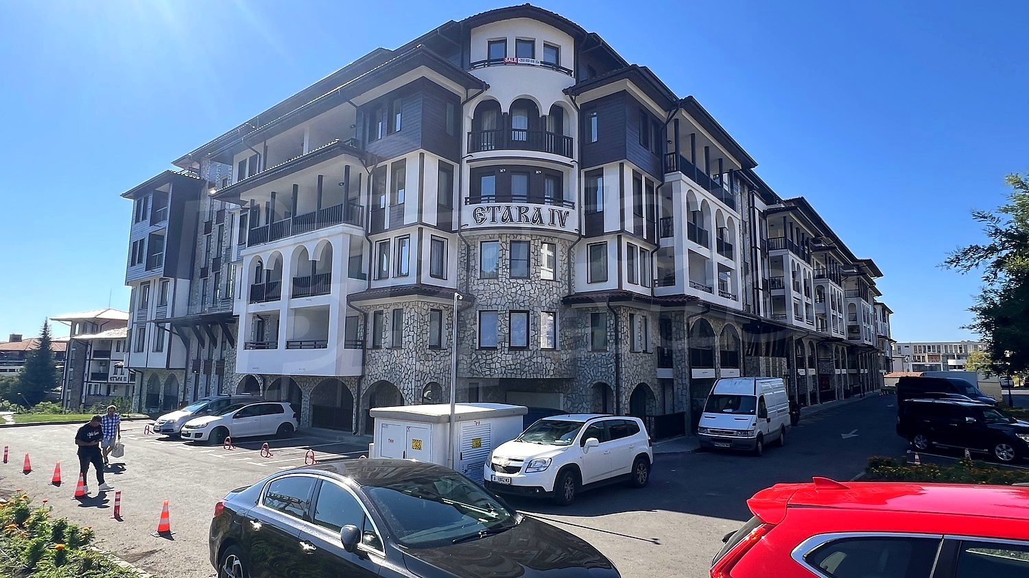 outside, facade, parking