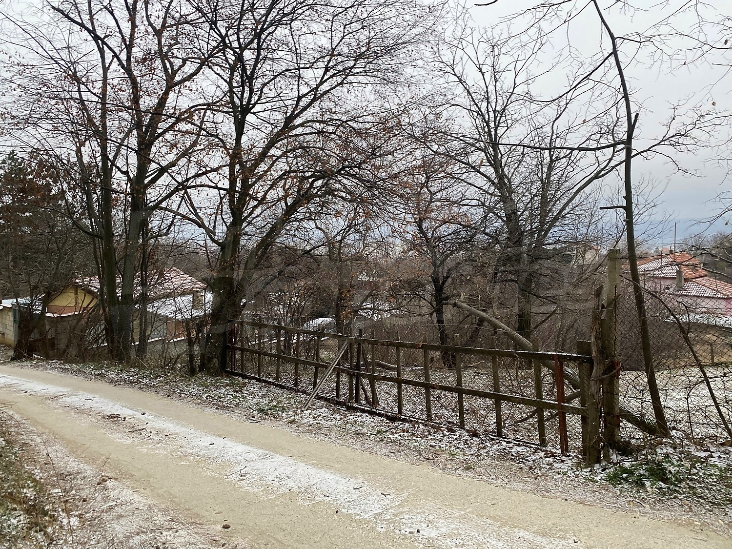 outside
