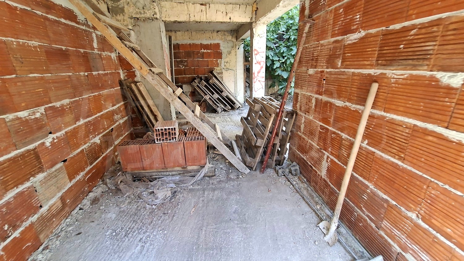 inside