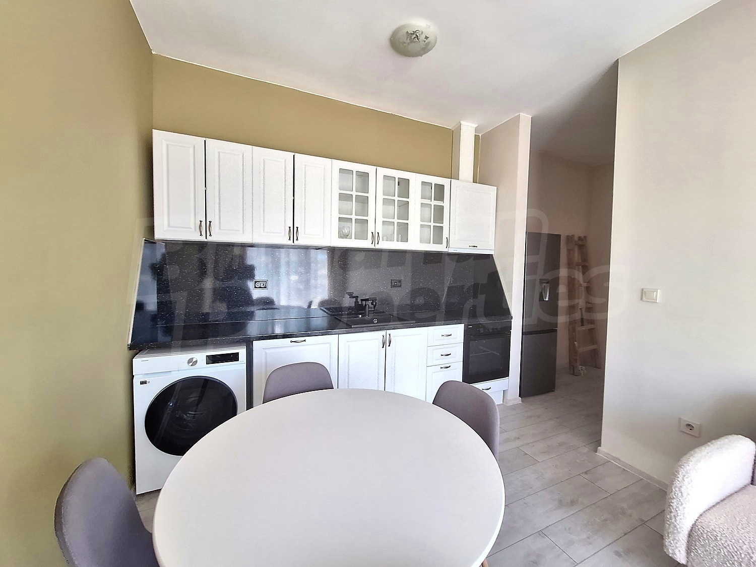 inside, kitchen, furnished