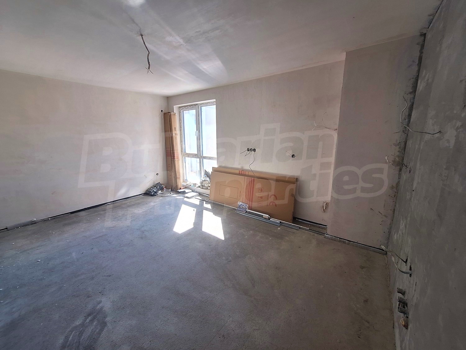 inside, unfurnished