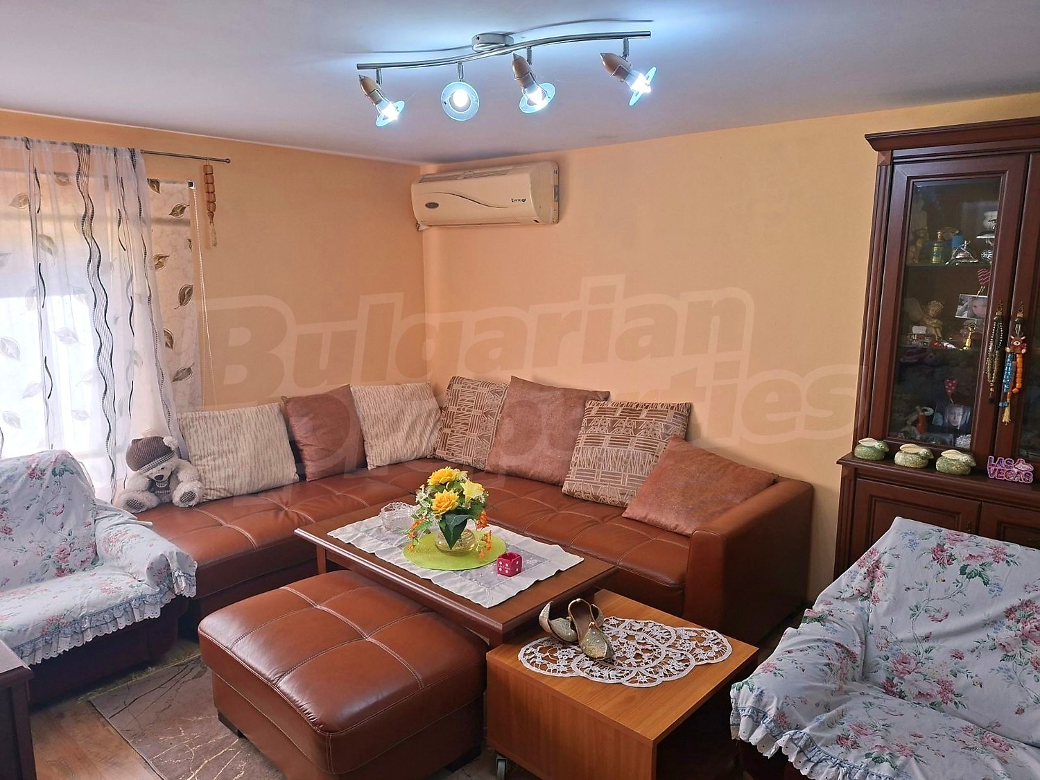 inside, living room, furnished