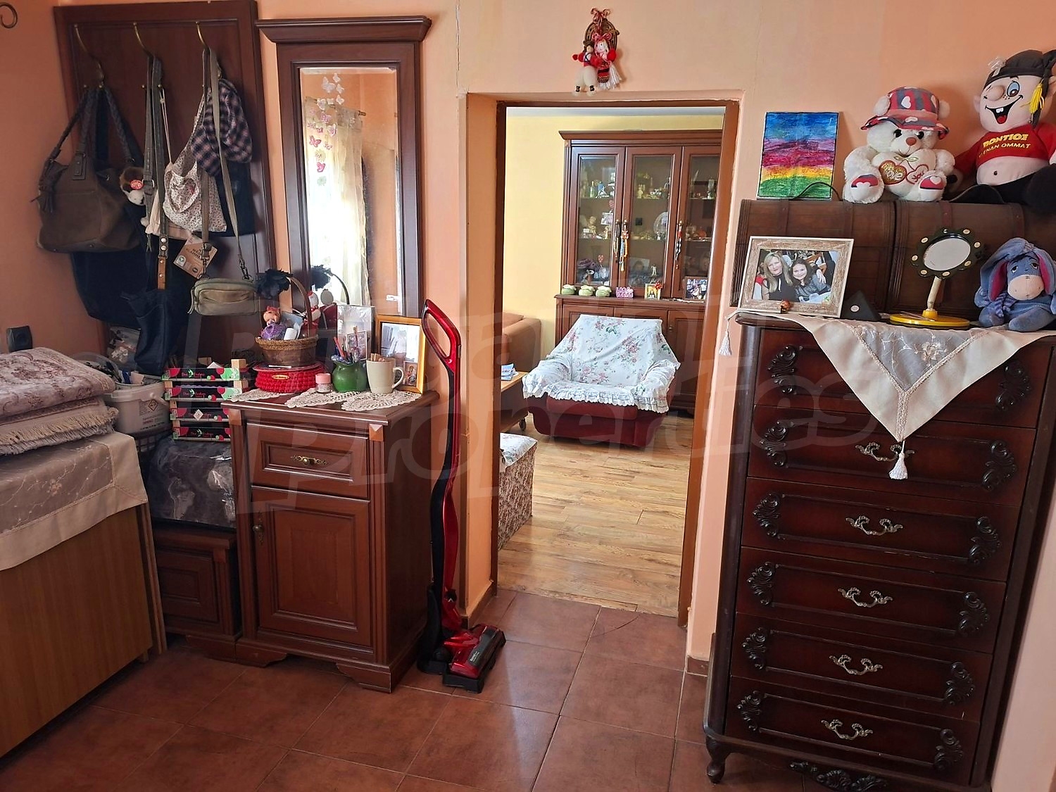 inside, living room, furnished