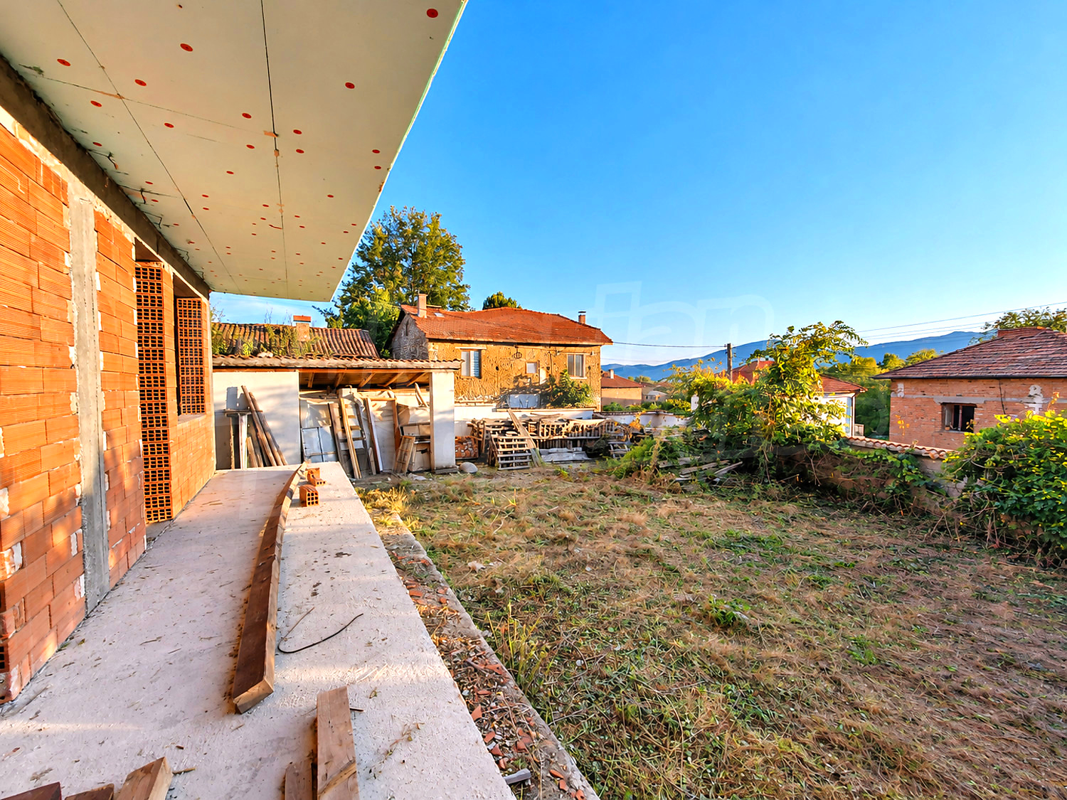 outside, garden, facade