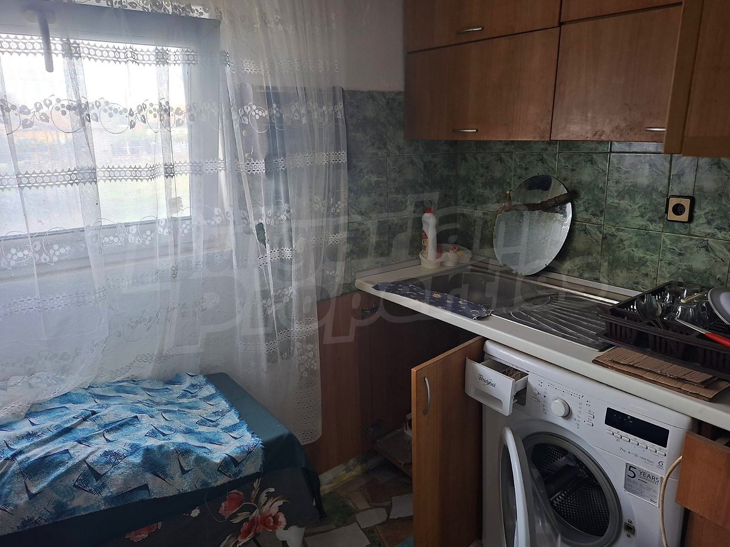 inside, kitchen, furnished