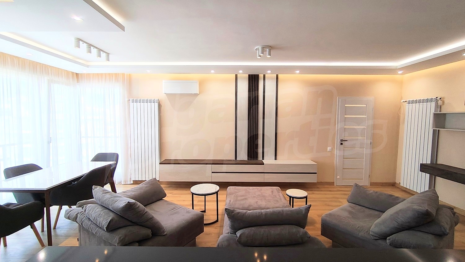 inside, living room, furnished