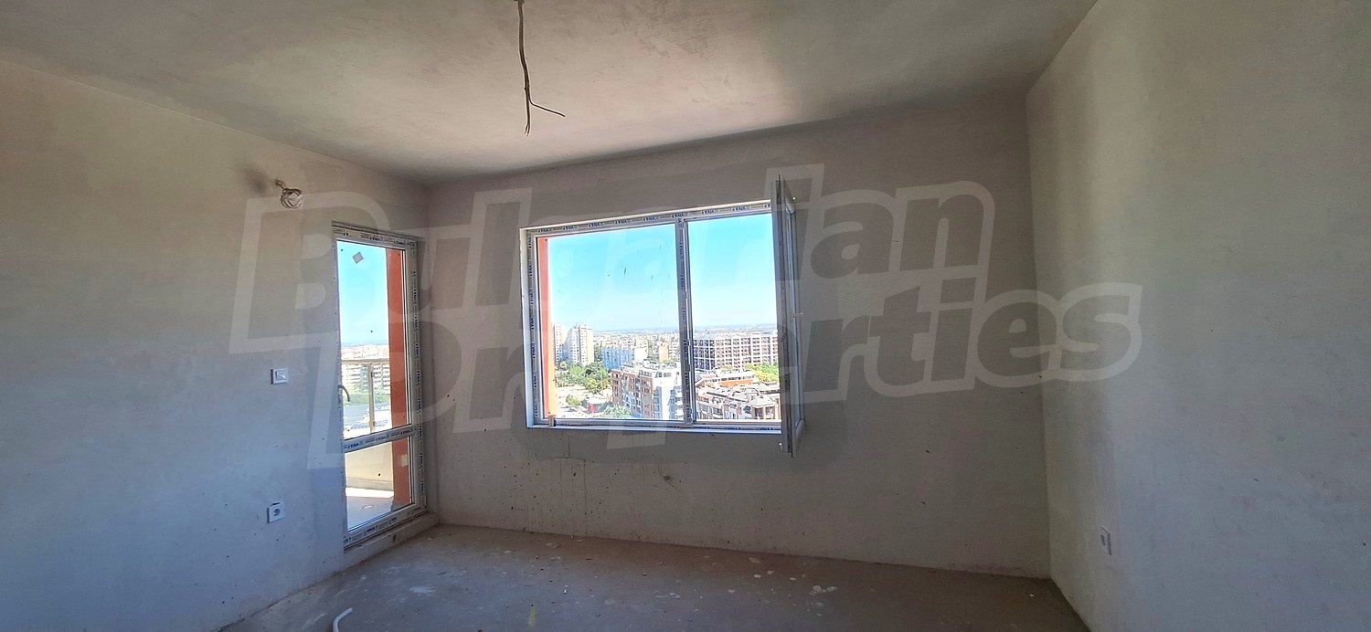 inside, view from balcony