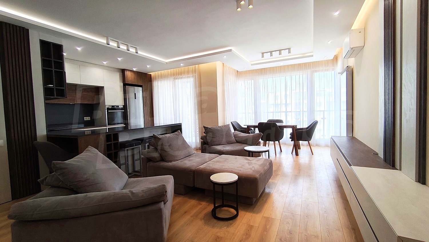 inside, living room, furnished
