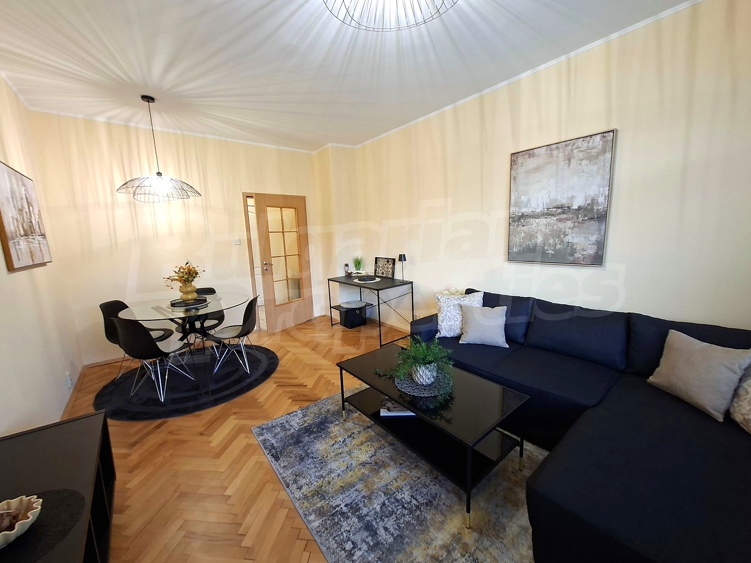 inside, living room, furnished