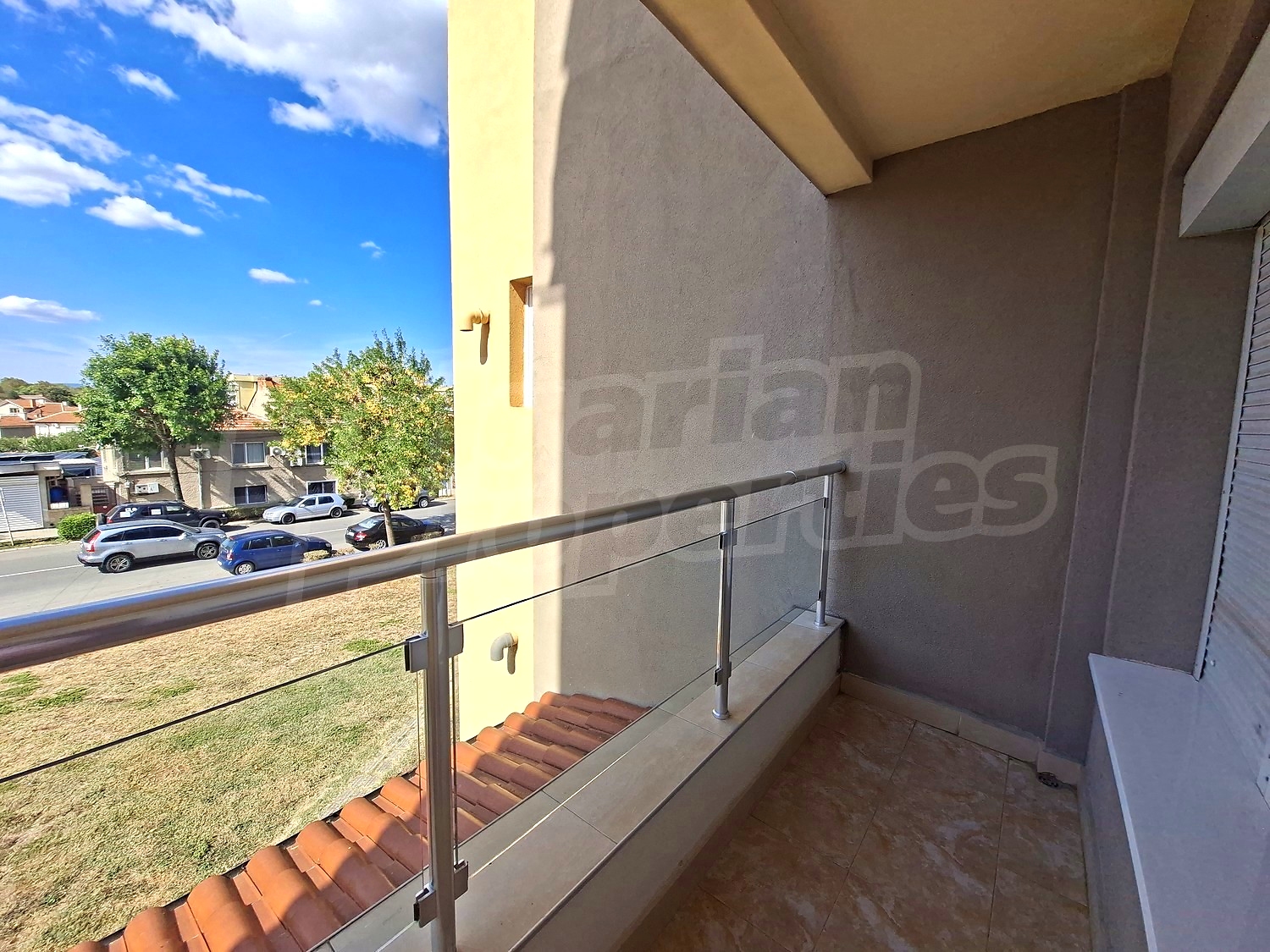 balcony, outside, view from balcony