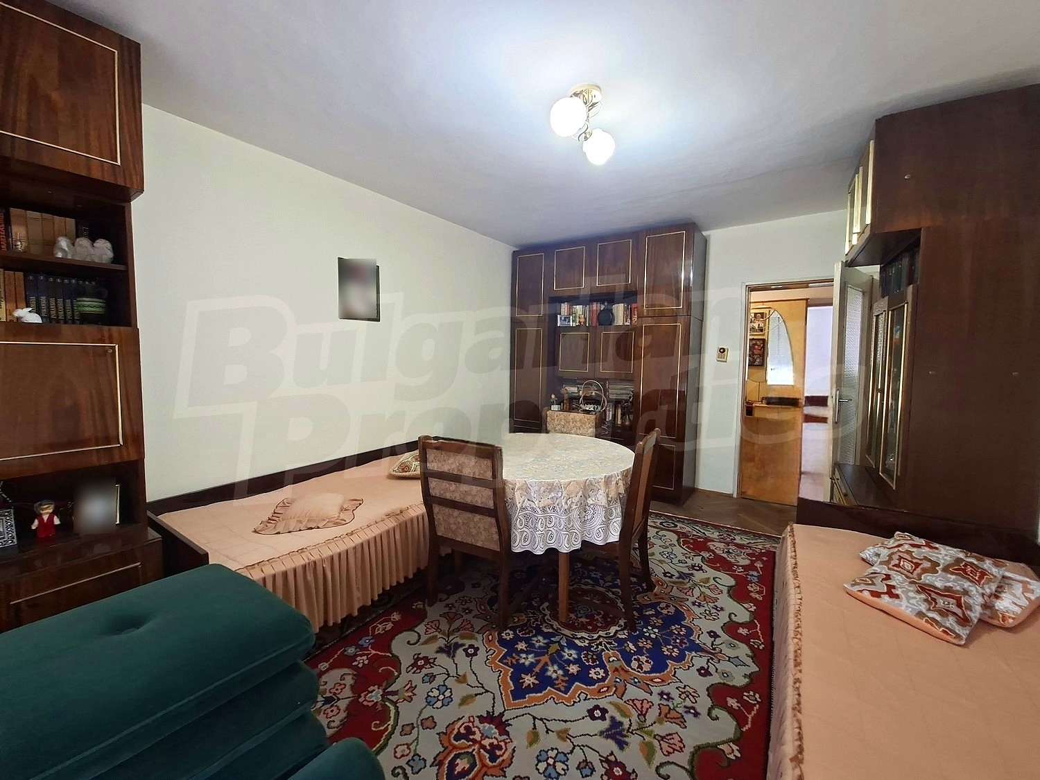 inside, living room, furnished