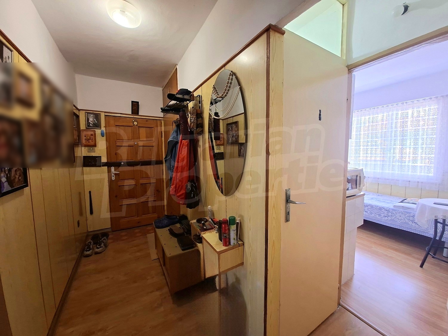 inside, hallway, bedroom