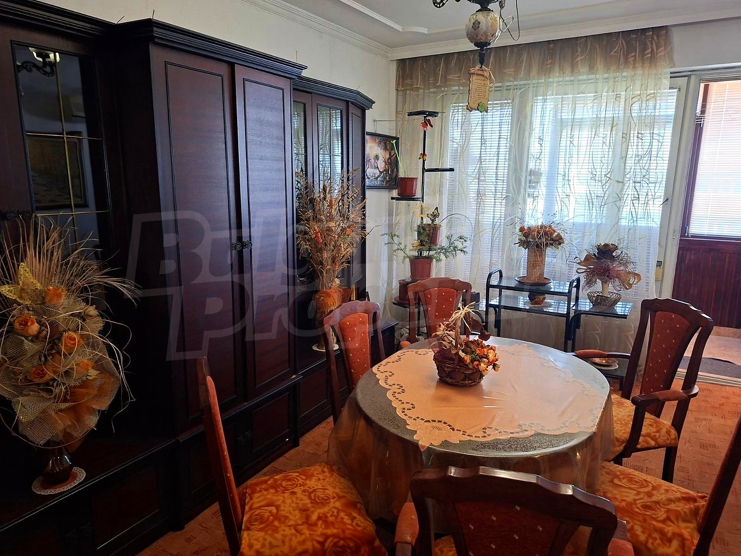 inside, living room, furnished