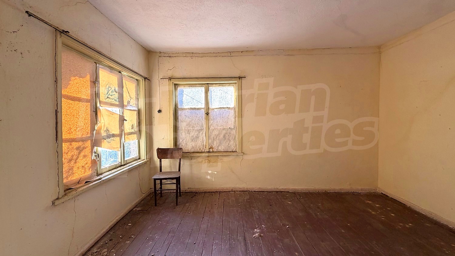 inside, unfurnished
