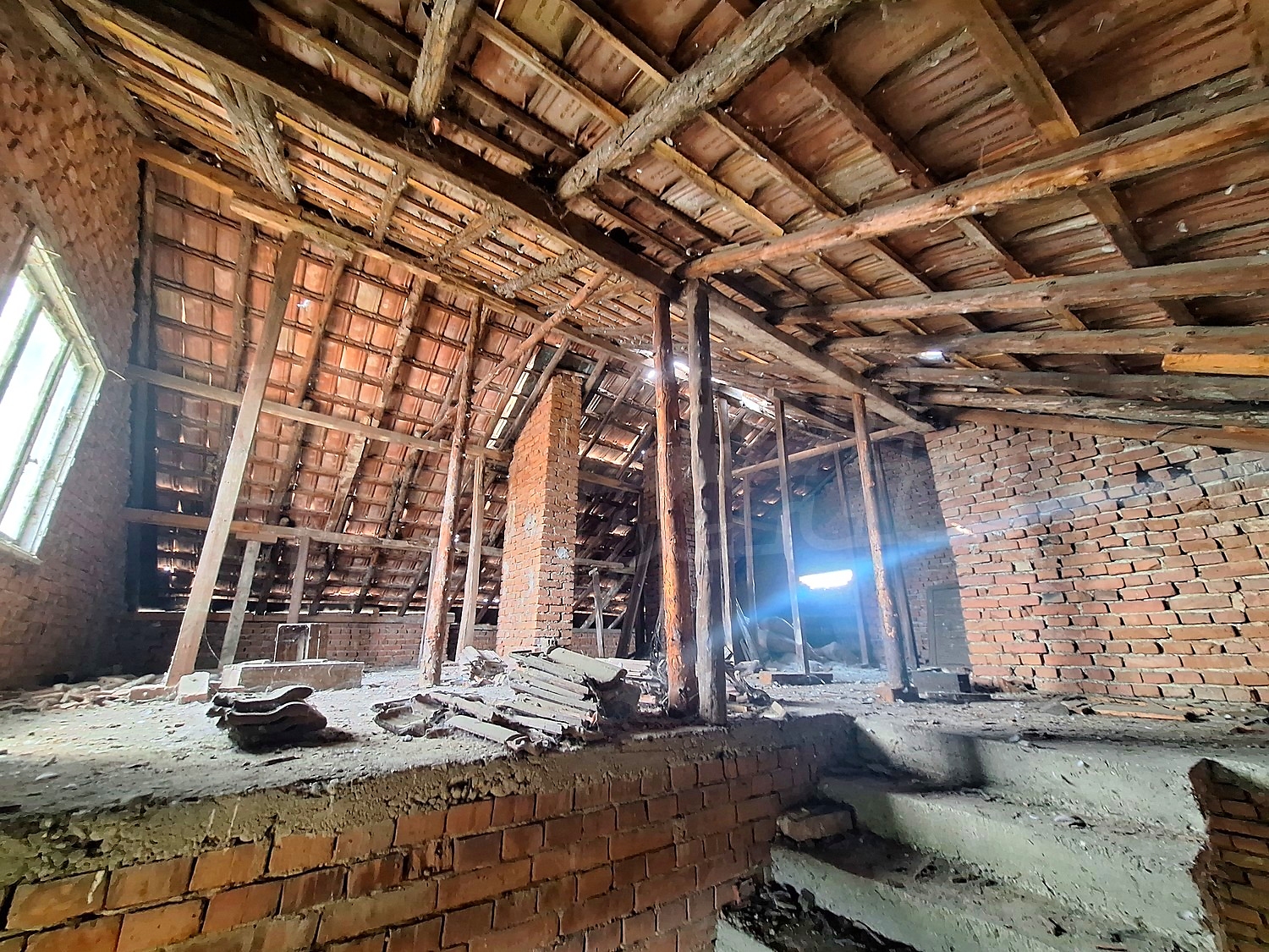 inside