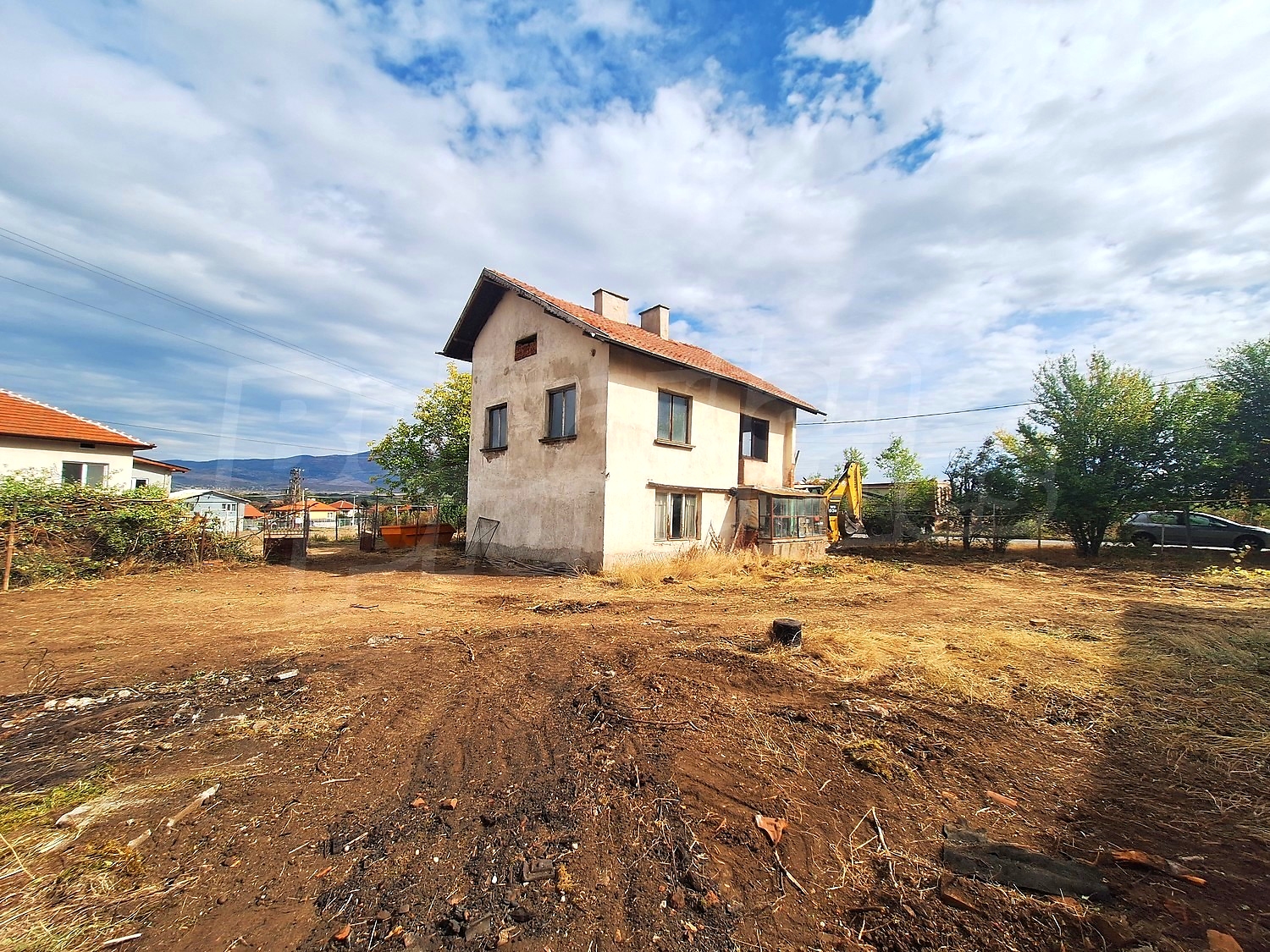 outside, facade, garden, mountain