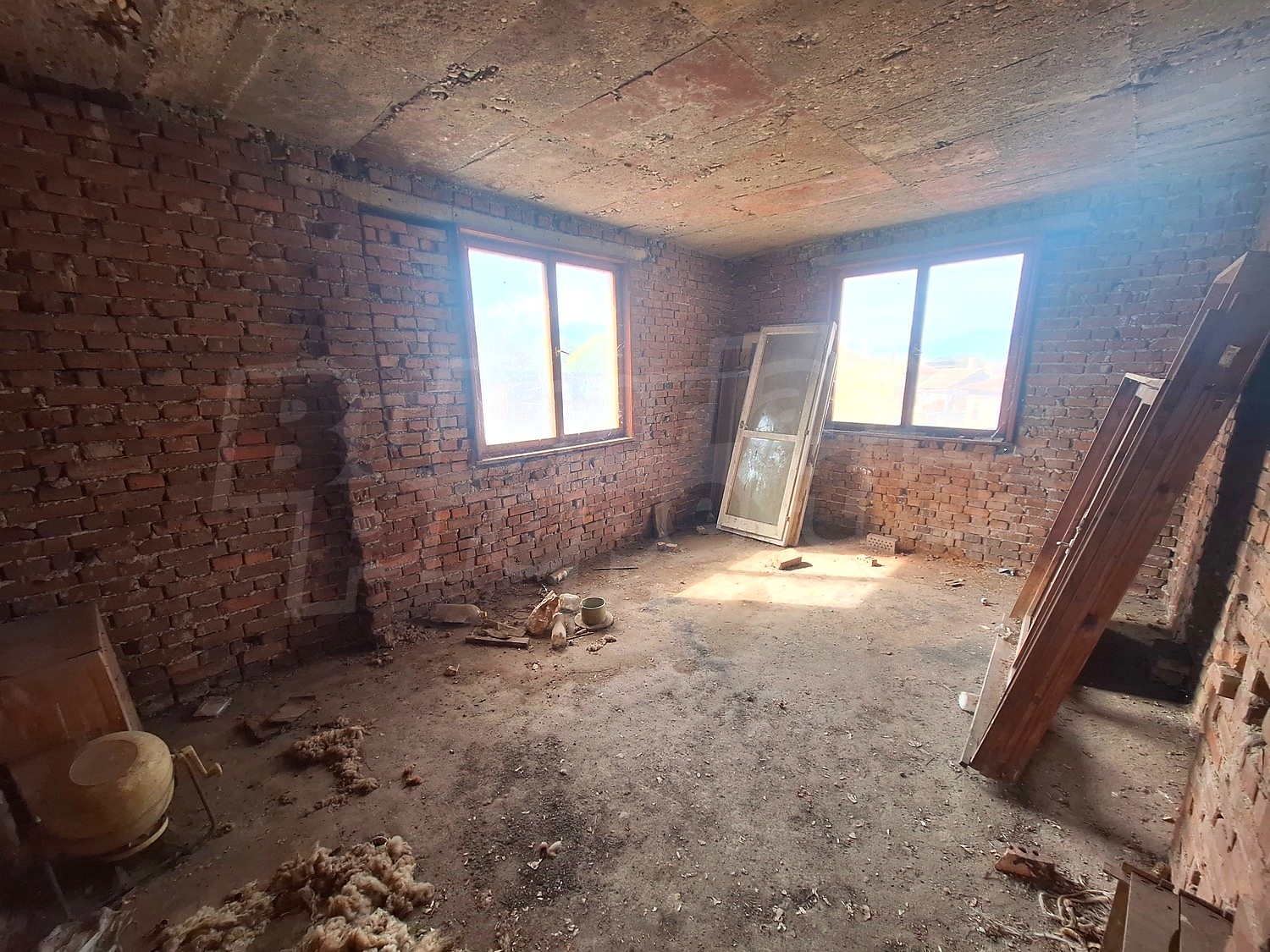 inside