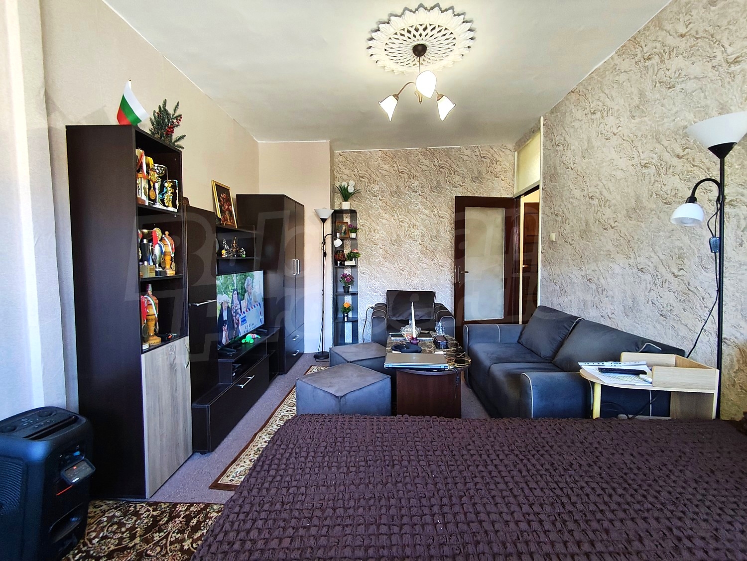 inside, living room, furnished