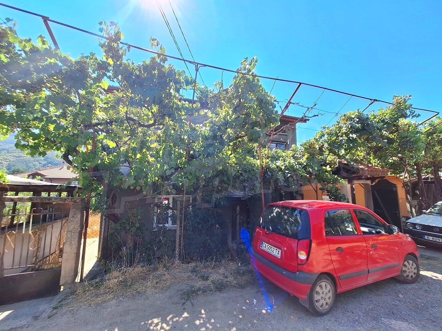 outside, facade, parking, garden