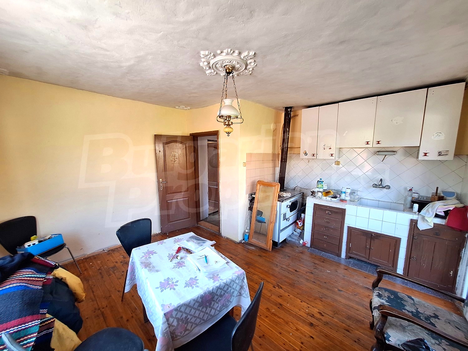 inside, kitchen, furnished