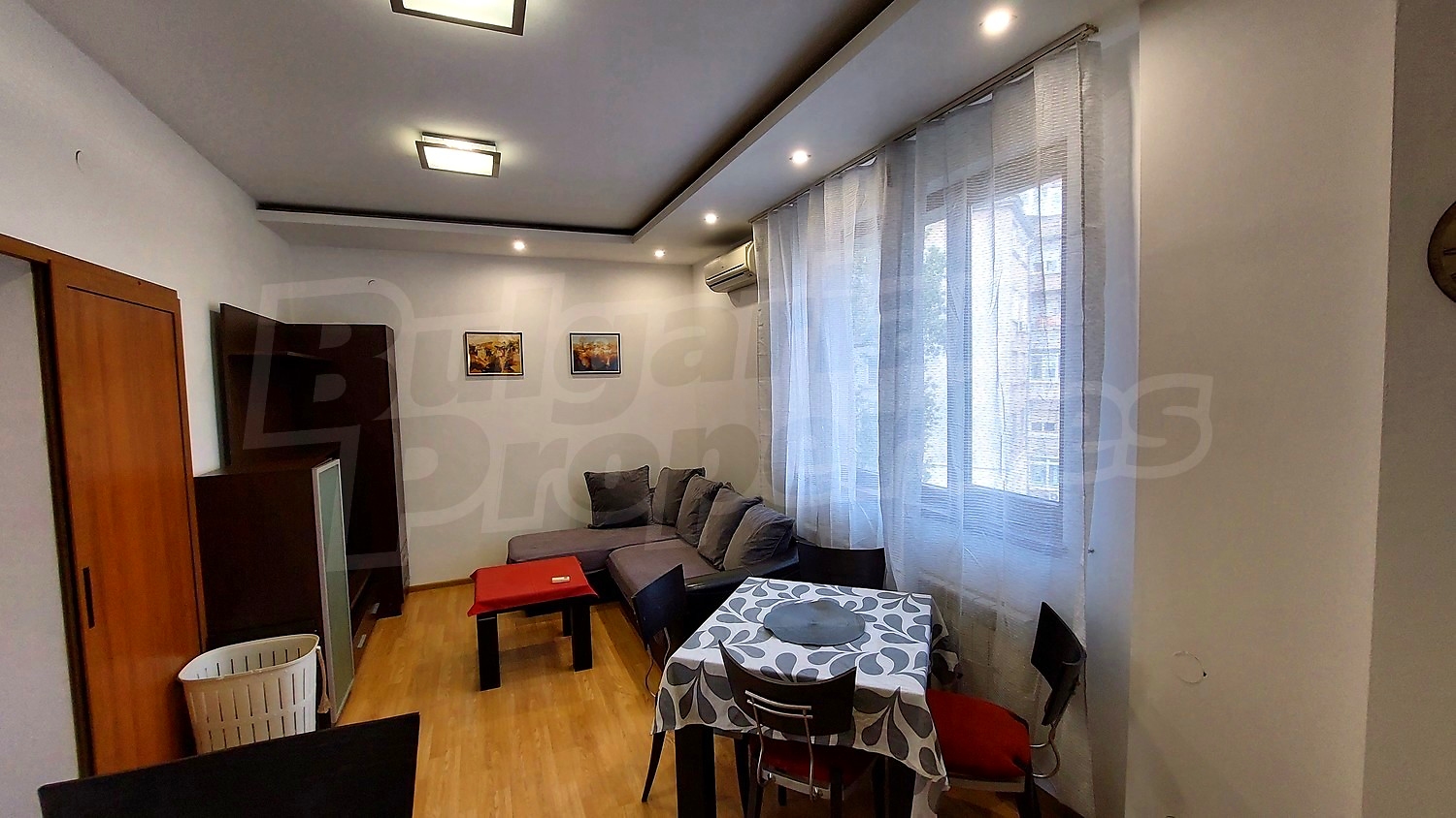 inside, living room, furnished