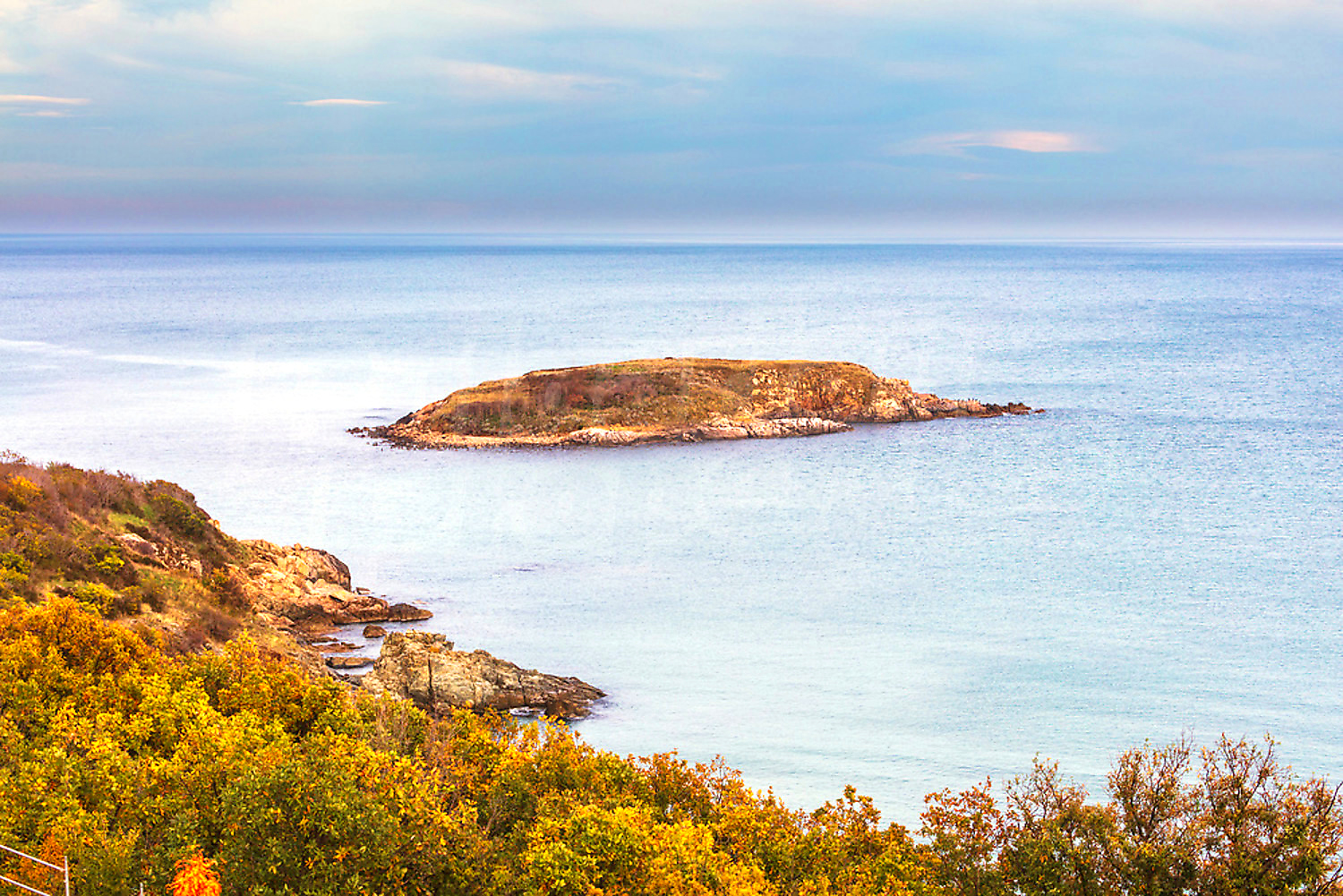 outside, sea, green area